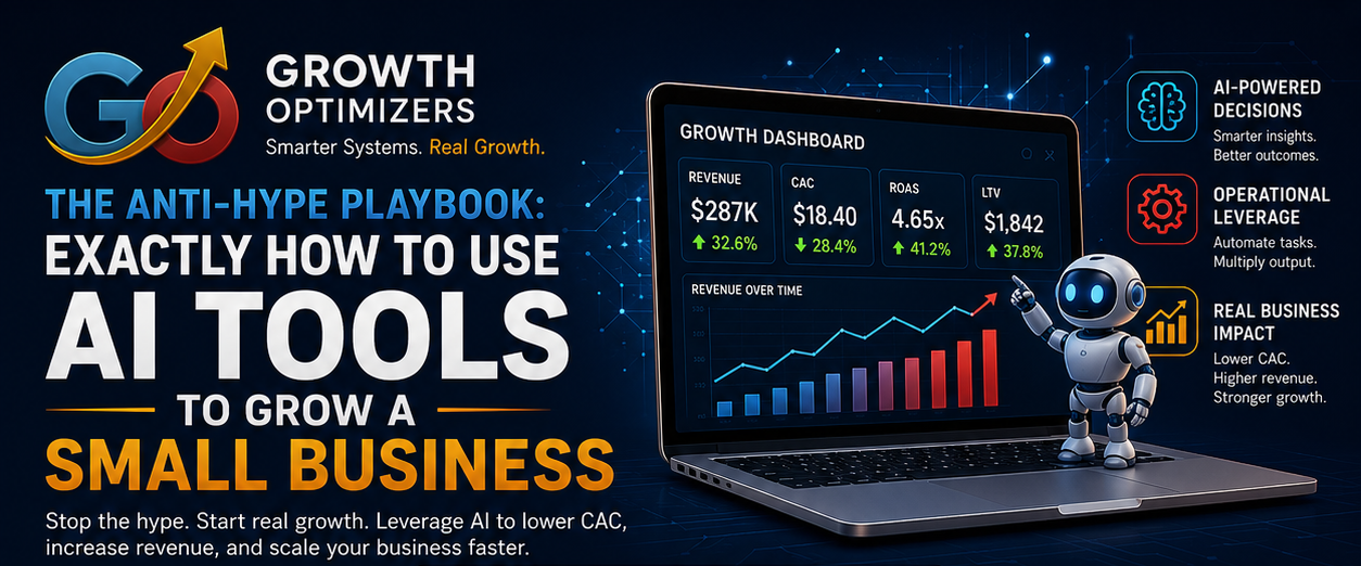 The Anti-Hype Playbook: Exactly How to Use AI Tools to Grow a Small Business